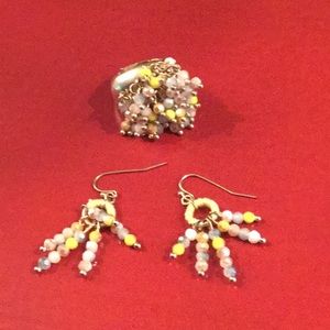 Fun Ring and Earrings